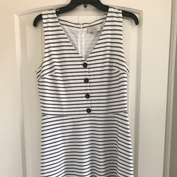 LOFT Dresses & Skirts - Striped knit Loft sundress